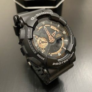 G-SHOCK Casio WR20BAR Black and Gold